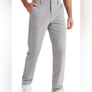 Libin Men's Golf Pants Work Dress Pants 34Wx 32L Quick Dry Stretch Lightweight
